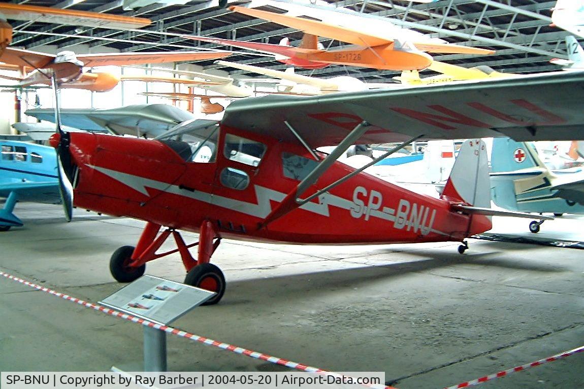 SP-BNU, 1939 Rogalski-Wigura-Dzewiecki R.W.D.13 C/N 283, Rogalski-Wigura-Dzewiecki R.W.D.13  [283] (Muzeum Lotnictwa Polskeigo) Krakow Museum, Malopolskie~SP 20/05/2004