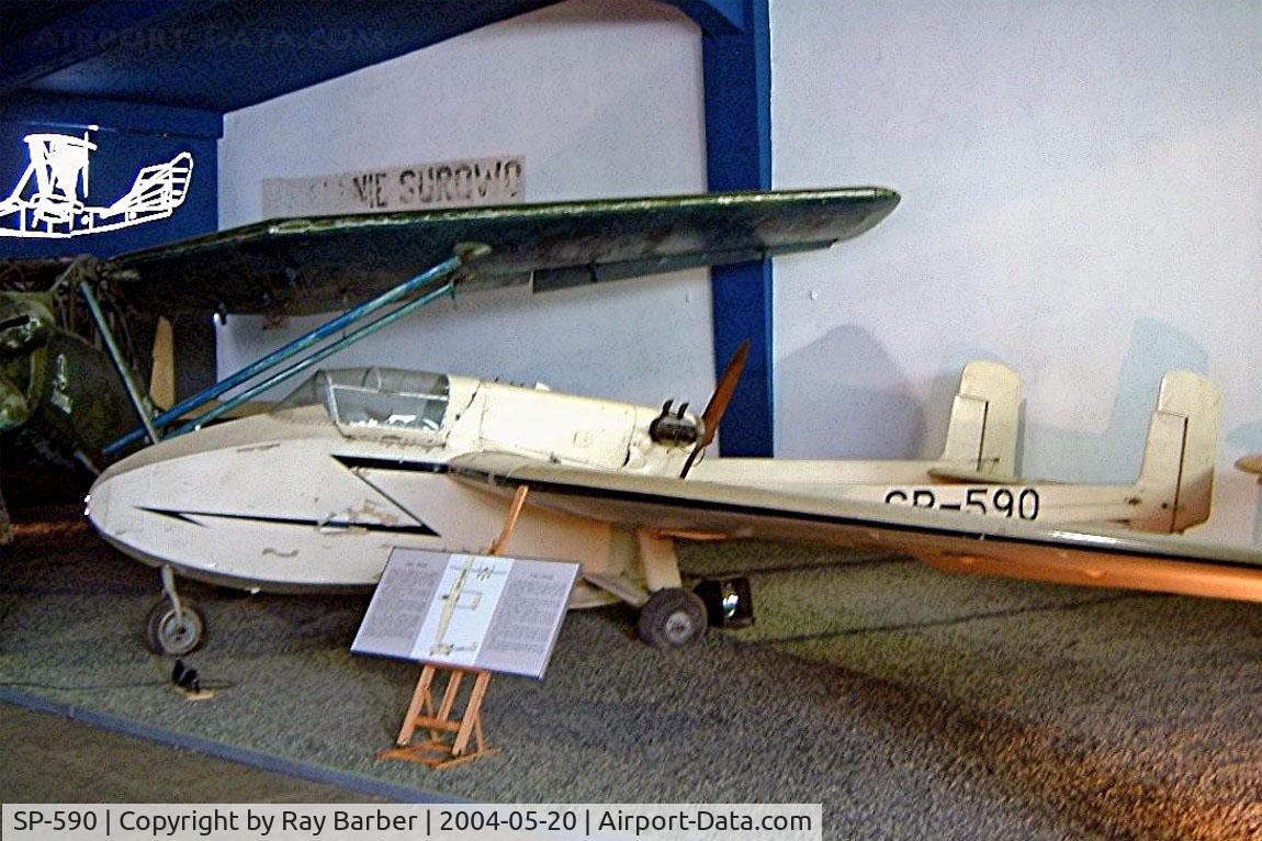 SP-590, HWL Pegaz C/N 1, HWL Pegaz [1] (Muzeum Lotnictwa Polskeigo) Krakow Museum, Malopolskie~SP 20/05/2004