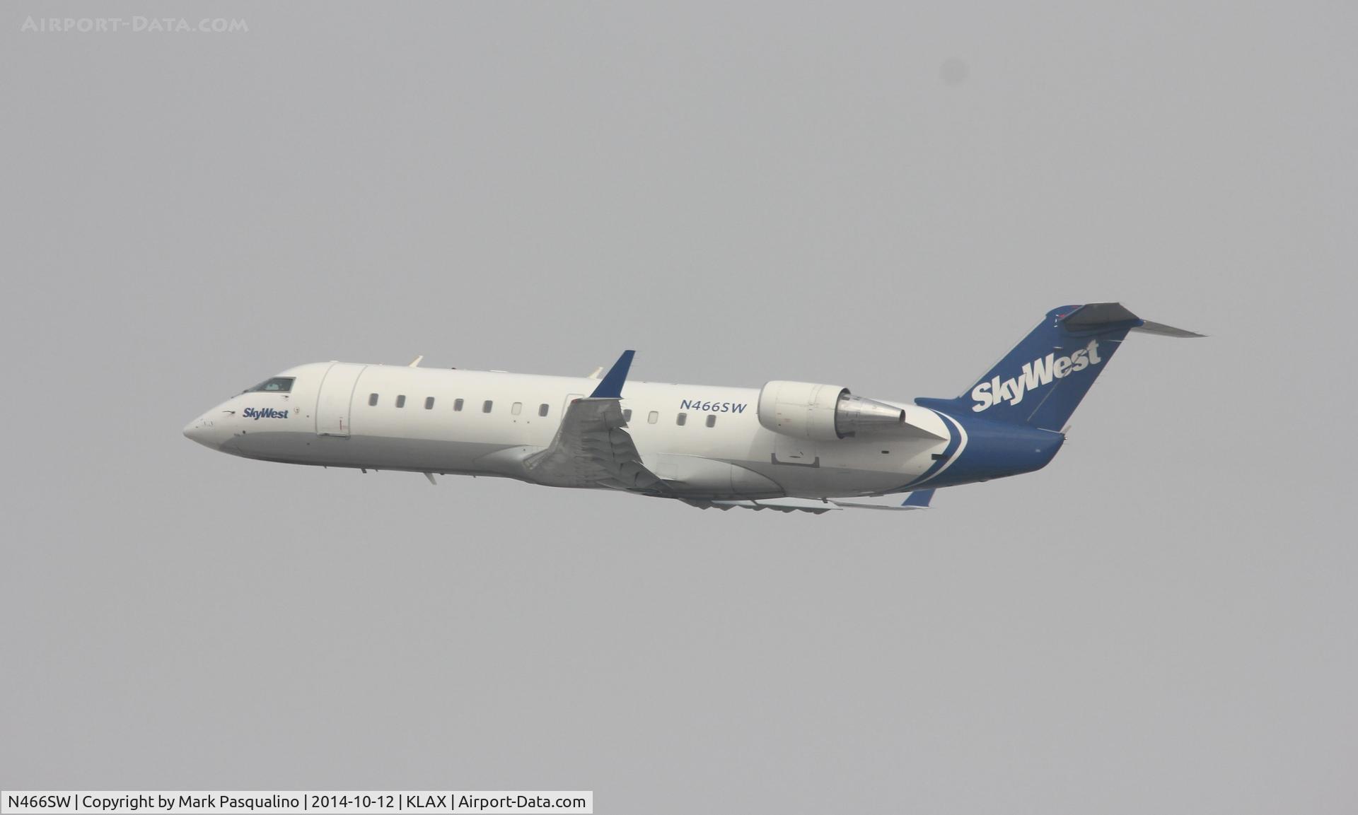 N466SW, 2003 Bombardier CRJ-200ER (CL-600-2B19) C/N 7856, CL-600-2B19