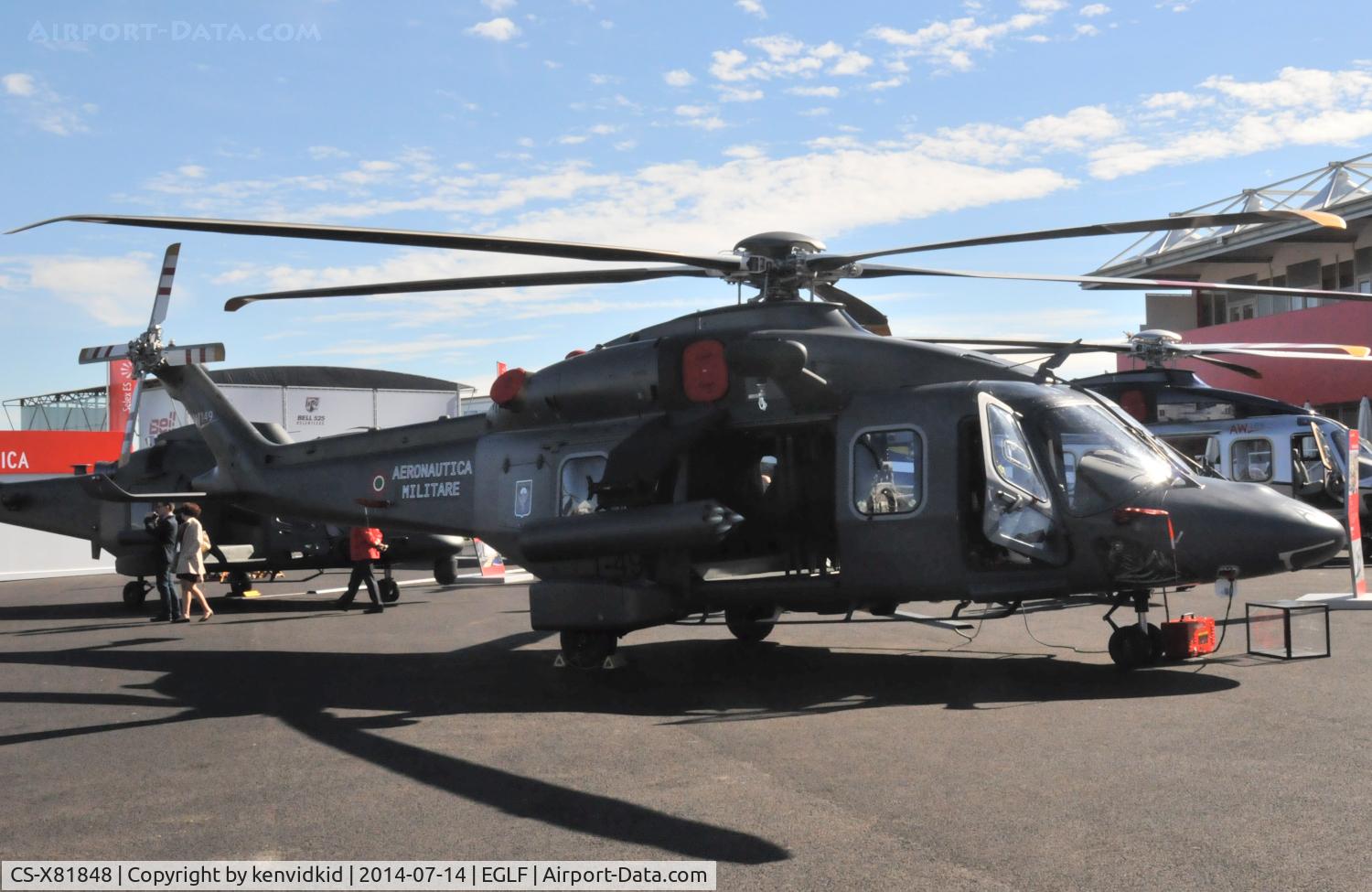 CS-X81848, 2014 AgustaWestland AW-149 C/N 49006, On static display at FIA 2014.