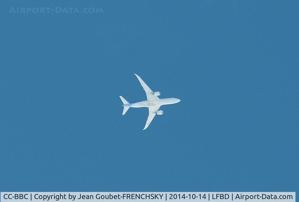 CC-BBC, 2012 Boeing 787-8 Dreamliner C/N 38472, LAN704 level 320, 376kts
