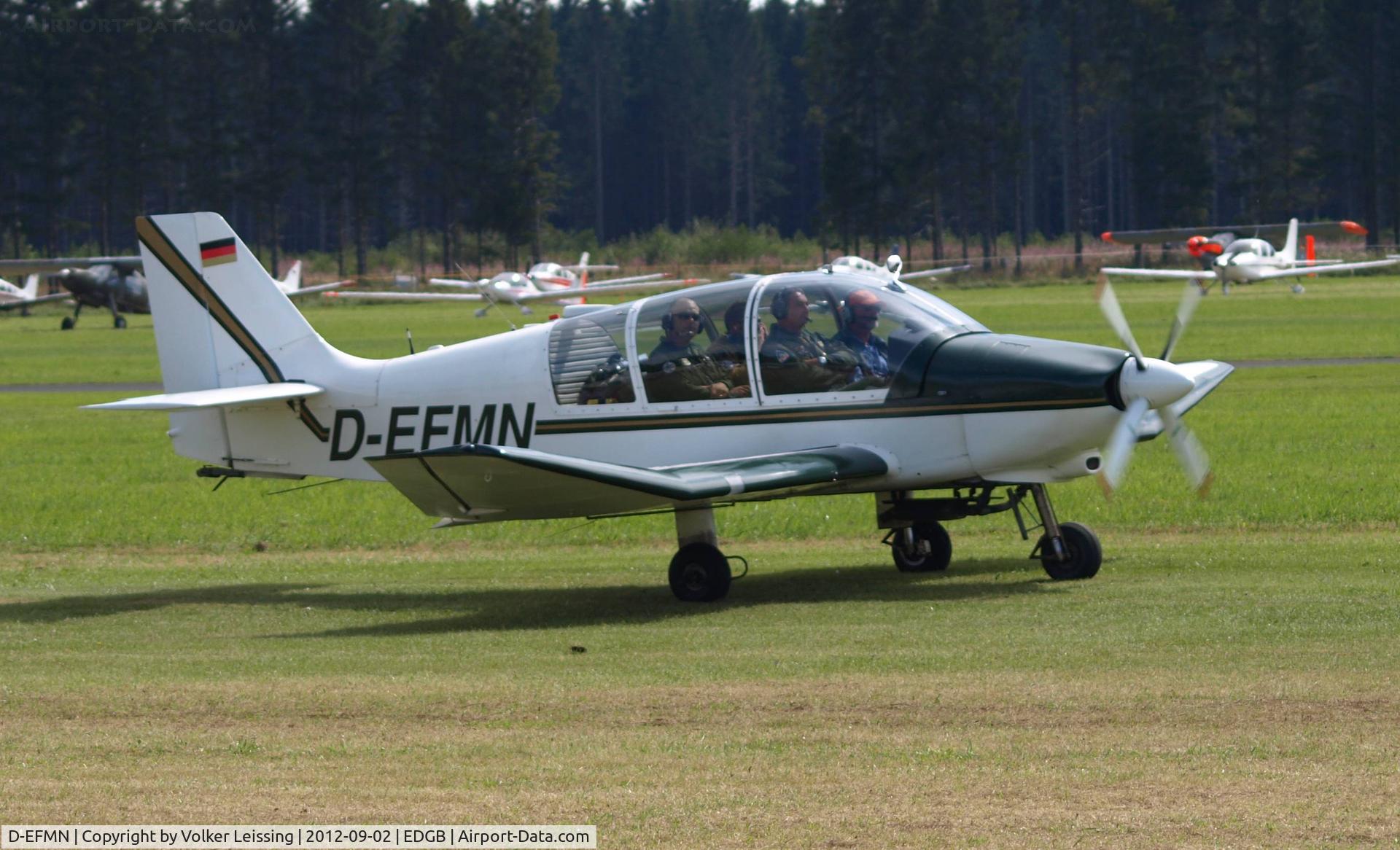 D-EFMN, 1971 Socata MS-893A Rallye Commodore 180 C/N 11502, taxi to parking