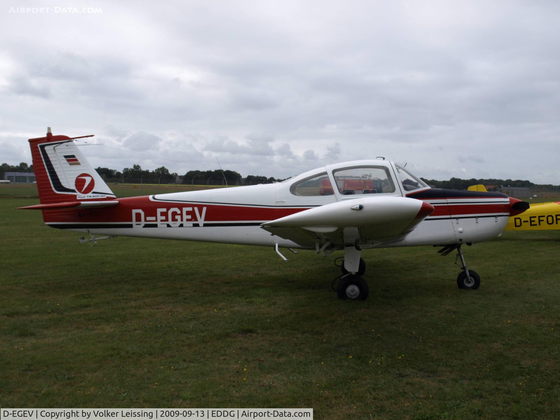 D-EGEV, 1973 Fuji FA-200-180 Aero Subaru C/N 204, parking