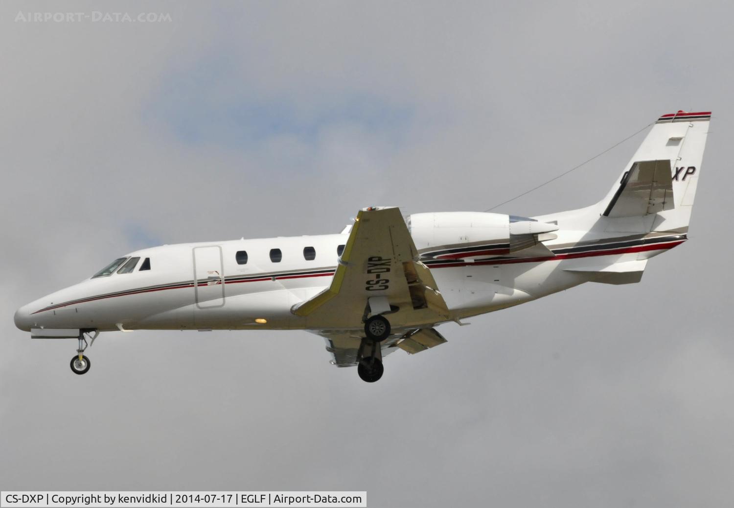 CS-DXP, 2007 Cessna 560XL Citation XLS C/N 560-5702, Netjets arrival.