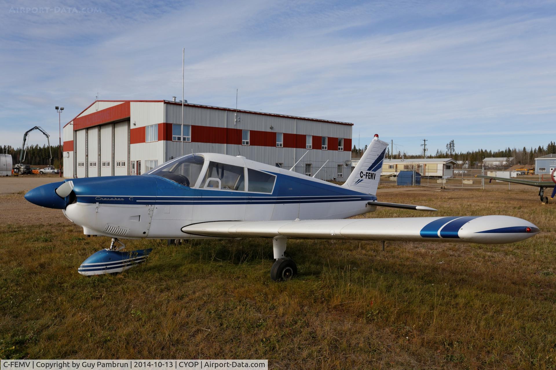 C-FEMV, 1965 Piper PA-28-160 Cherokee C/N 28-2470, It's been sitting for a while
