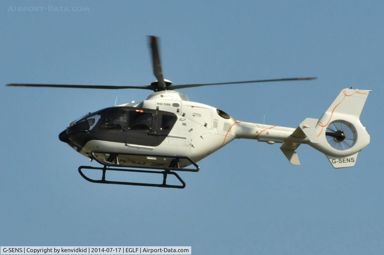 G-SENS, 2009 Eurocopter EC-135T-2+ C/N 0833, Helicopter shuttle.
