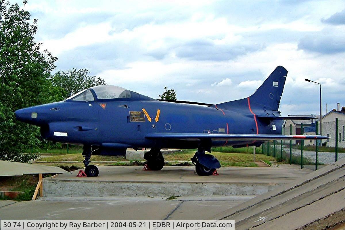 30 74, Fiat G-91R/3 C/N 336, Fiat G-91R/3 [336] (German Air Force) Rothenburg-Gorlitz~D 21/05/2004
