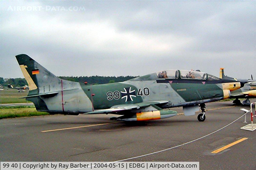 99 40, Fiat G-91T/3 C/N D621, Fiat G-91T/3 [0621] (German Air Force) Berlin-Gatow~D 15/05/2004
