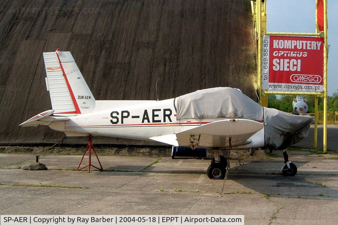 SP-AER, 1977 Zlin Z-42M C/N 0121, Zlin Z.42M [0121] Piotrkow-Trybunalski~SP 18/05/2004