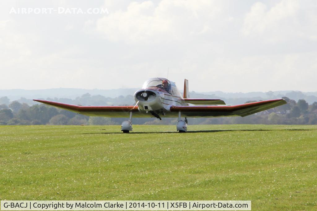 G-BACJ, 1966 Jodel D-120 Paris-Nice C/N 315, Jodel D-120 Paris-Nice, Fishburn Airfield UK, October 11th 2014.