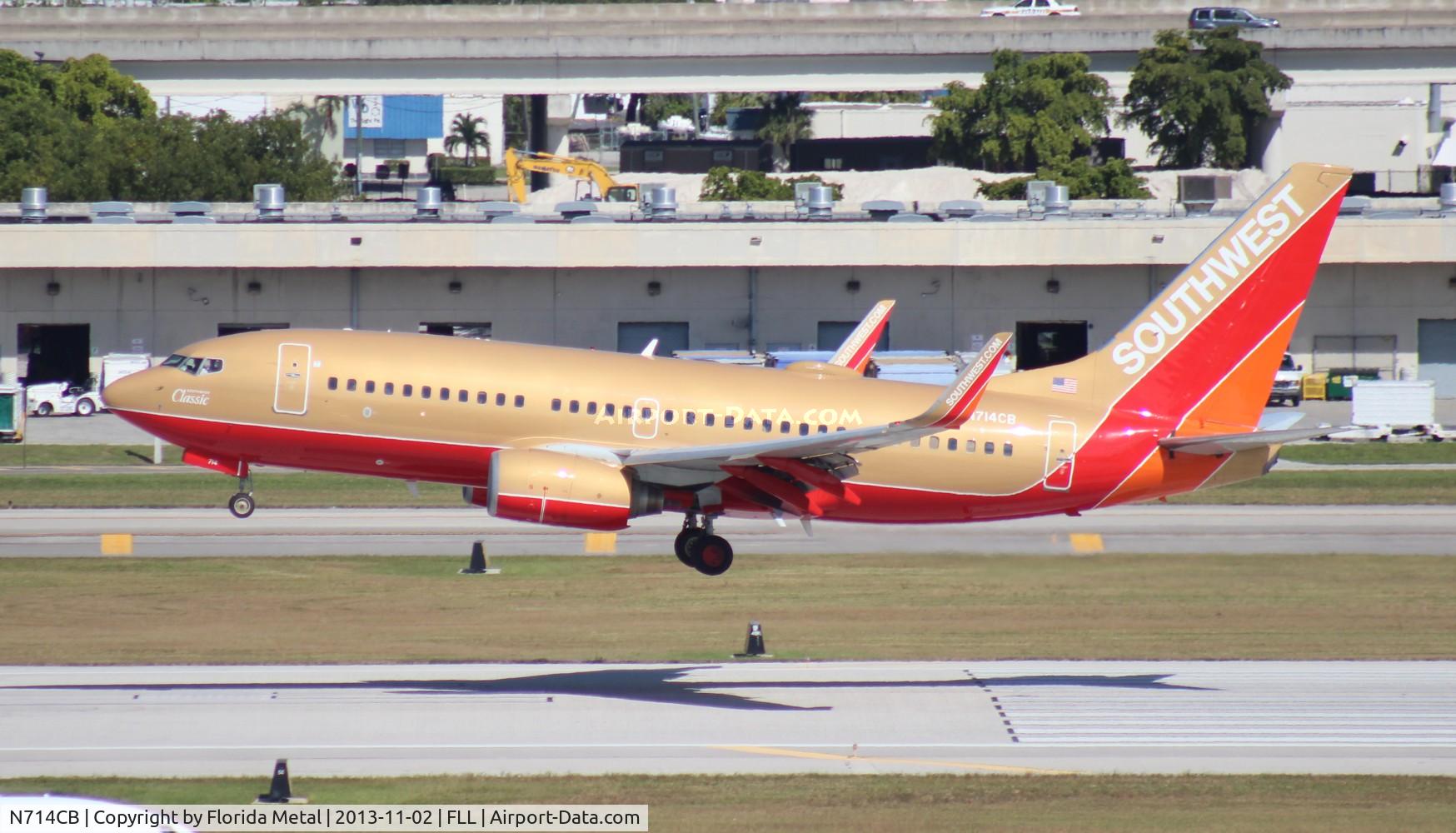 N714CB, 1998 Boeing 737-7H4 C/N 27848, Southwest classic