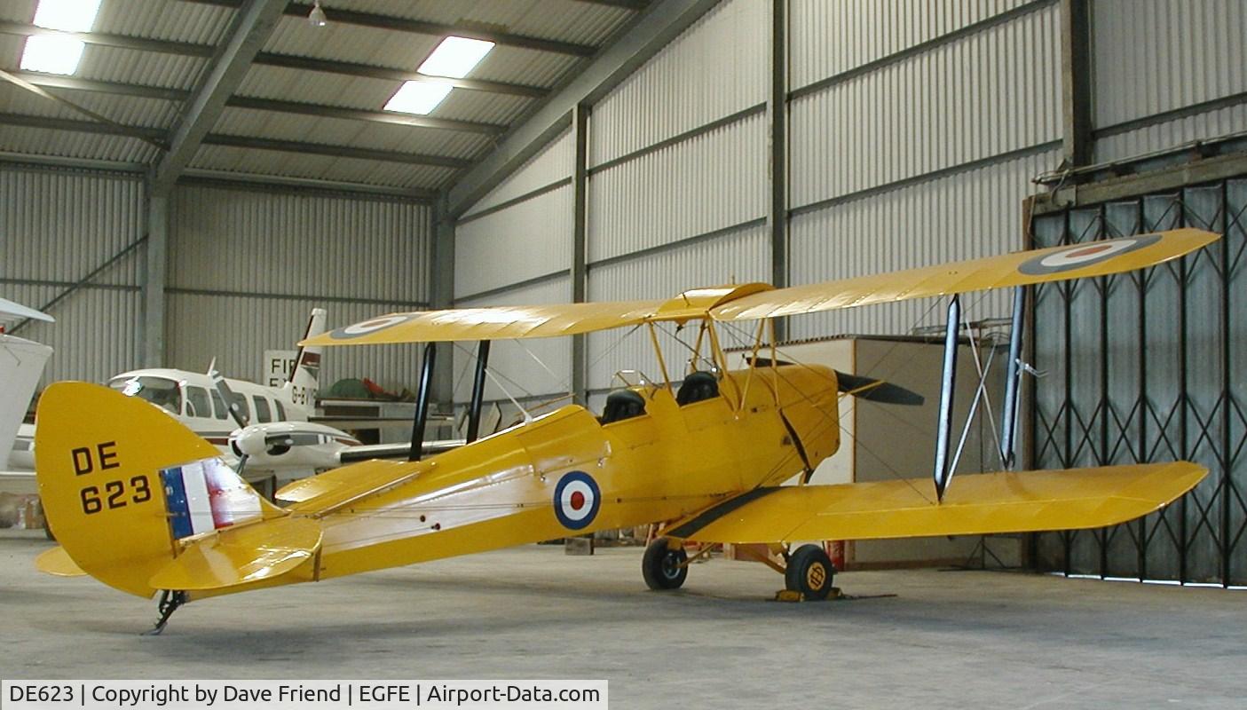 DE623, De Havilland DH-82A Tiger Moth II C/N 82043, Haverfordwest (EGFE)