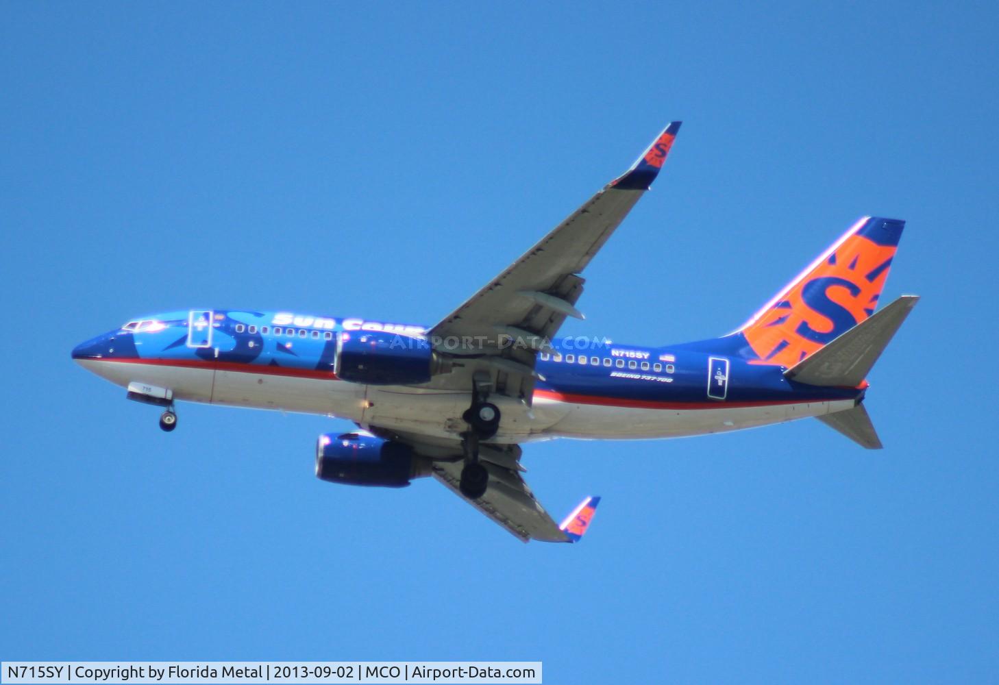 N715SY, 2004 Boeing 737-752 C/N 33787, Sun Country
