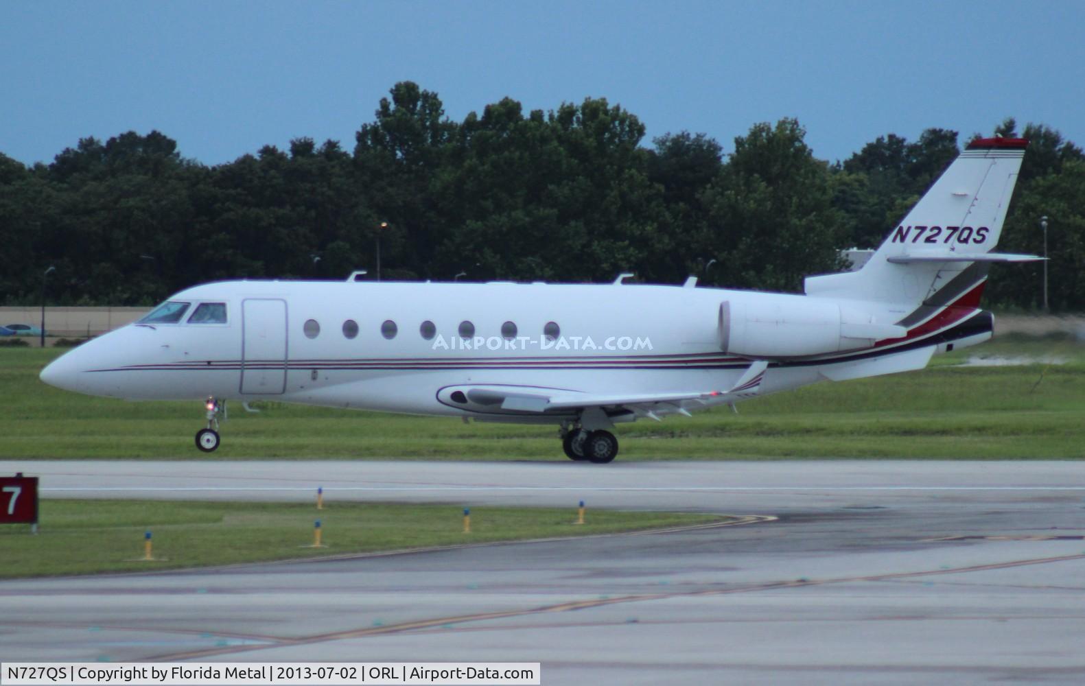 N727QS, 2005 Israel Aircraft Industries Gulfstream 200 C/N 113, Net Jets G200