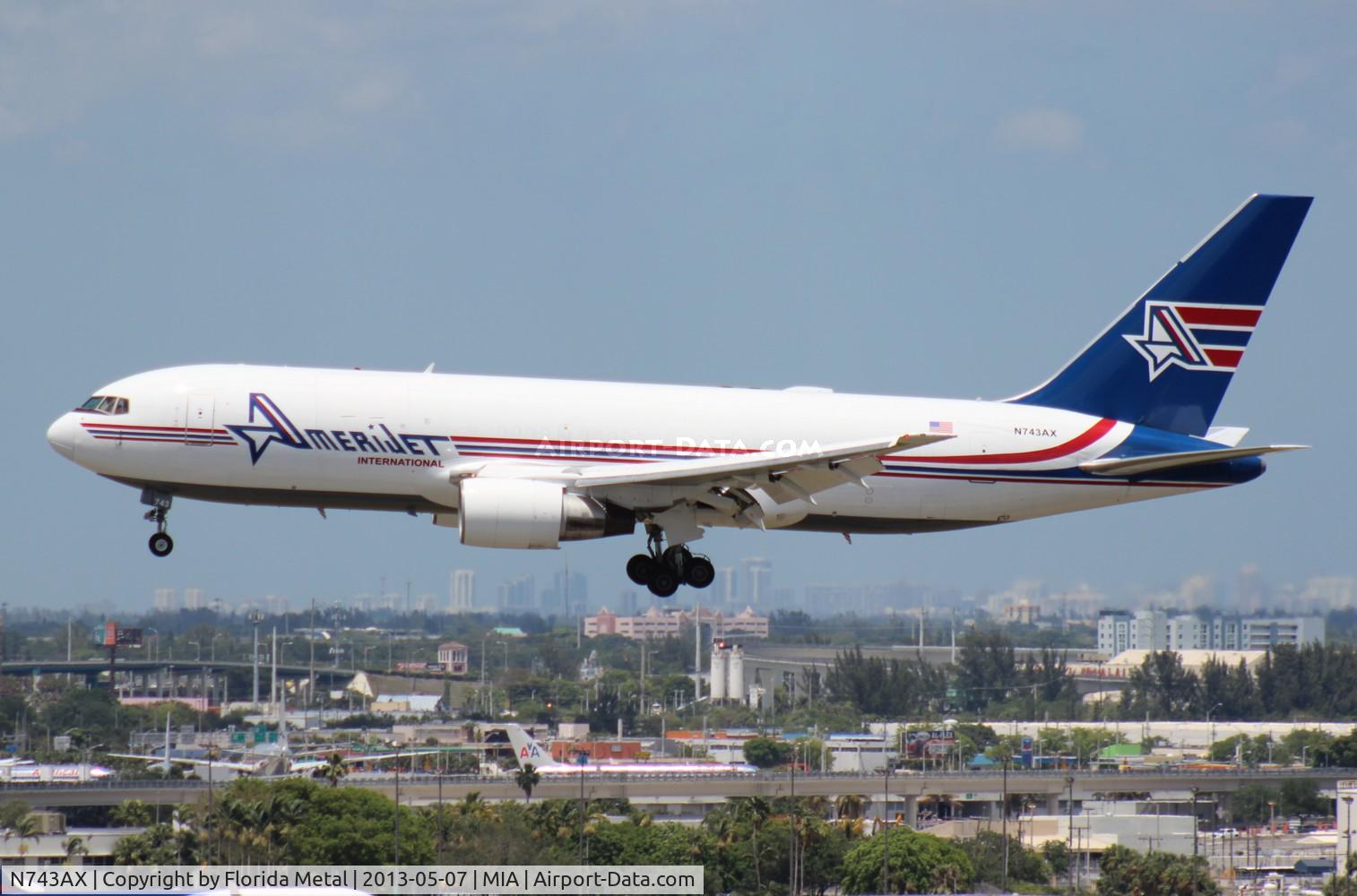 N743AX, 1982 Boeing 767-232 C/N 22218, Amerijet