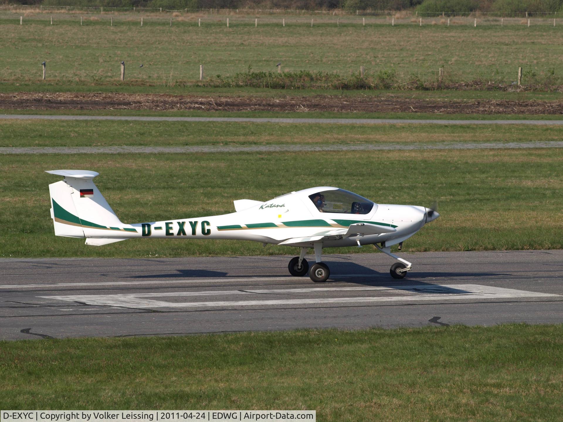 D-EXYC, 2010 Diamond DA-20C-1 Katana Eclipse C/N C0021, take of rwy10