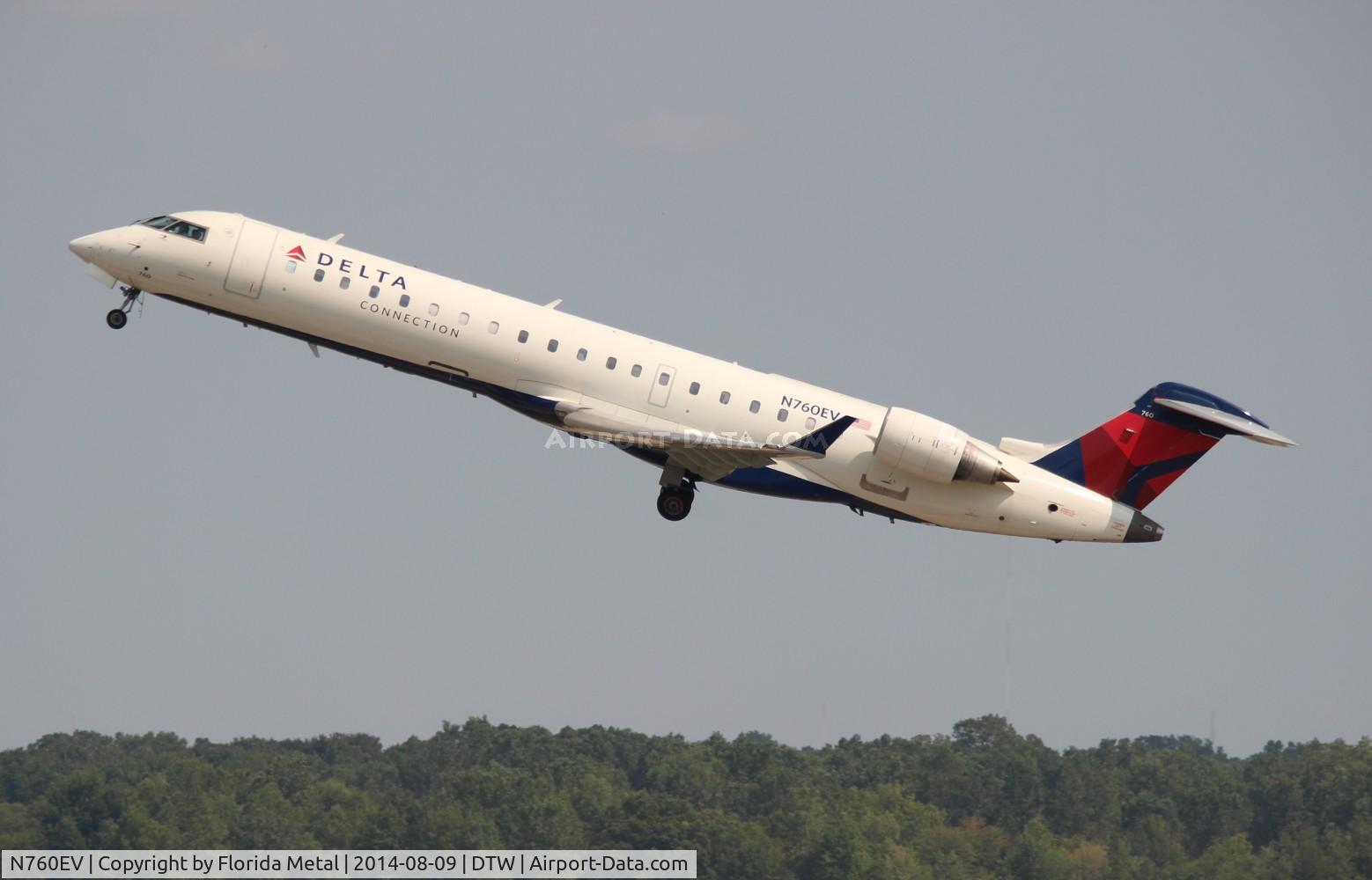 N760EV, 2005 Bombardier CRJ-701ER (CL-600-2C10) Regional Jet C/N 10212, ASA CRJ-700