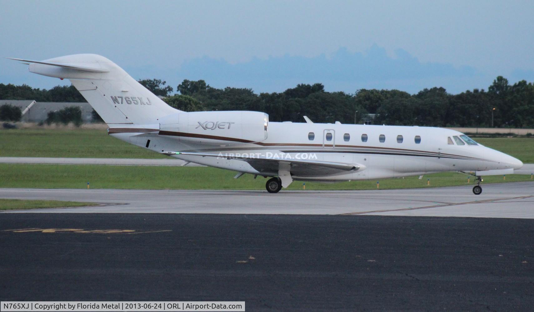 N765XJ, 2006 Cessna 750 Citation X Citation X C/N 750-0265, XOJet CitationX