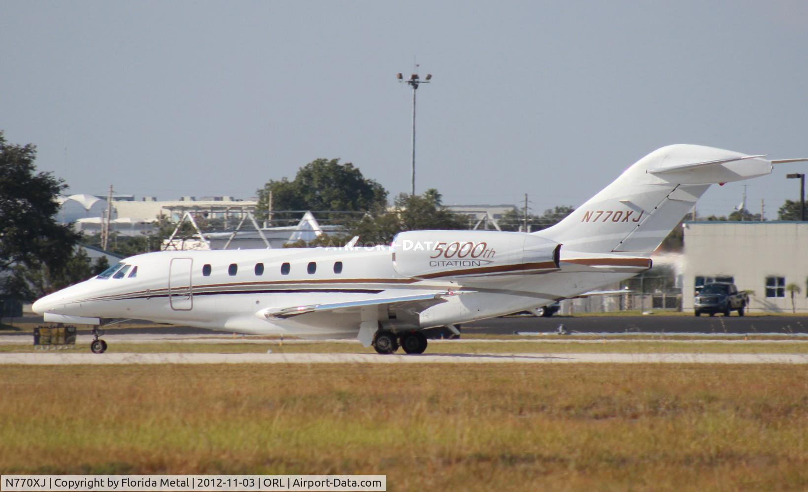 N770XJ, 2007 Cessna 750 Citation X C/N 750-0270, 5000th Citation