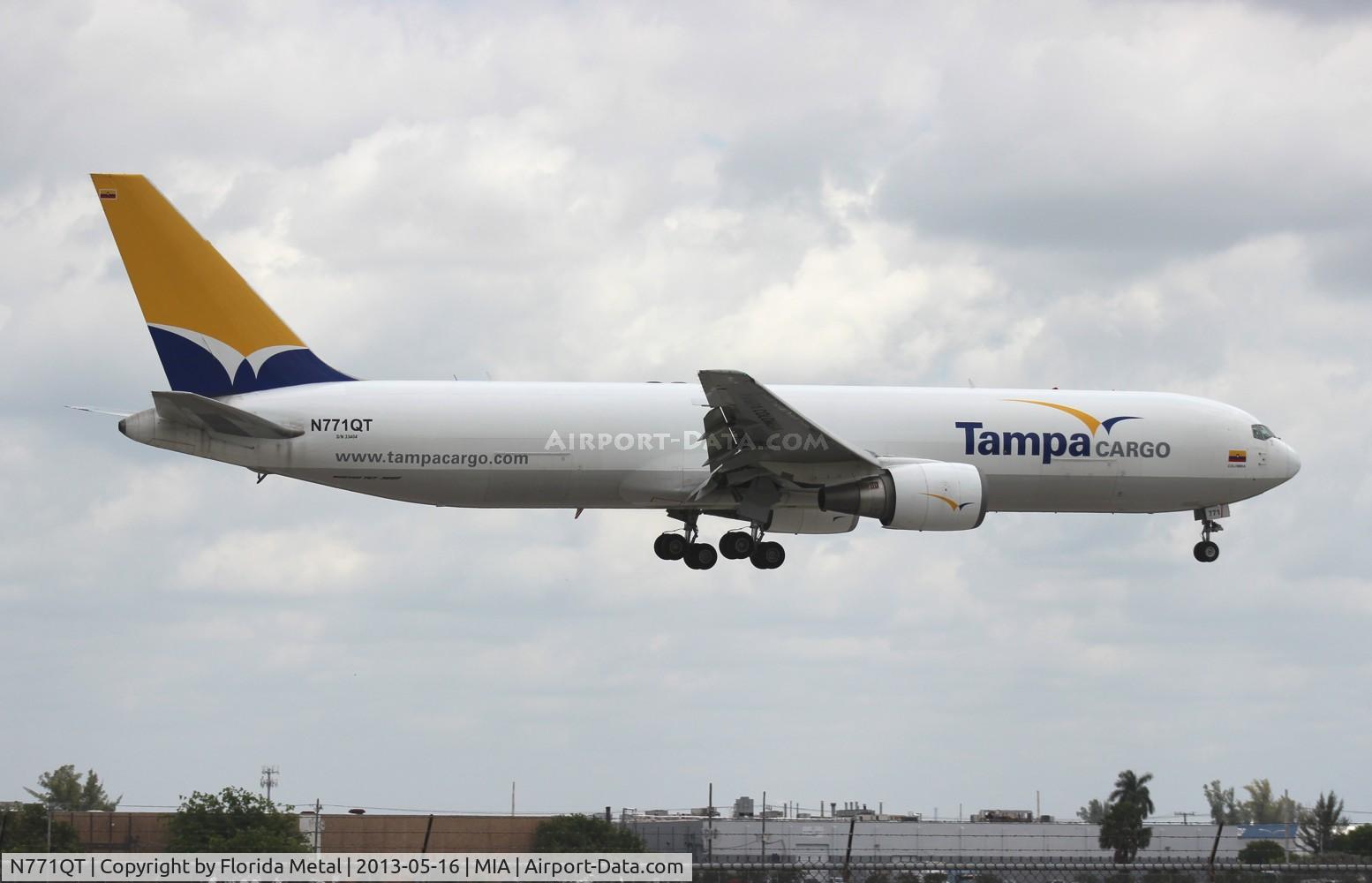 N771QT, Boeing 767-381F C/N 33404, Tampa Cargo 767-300F