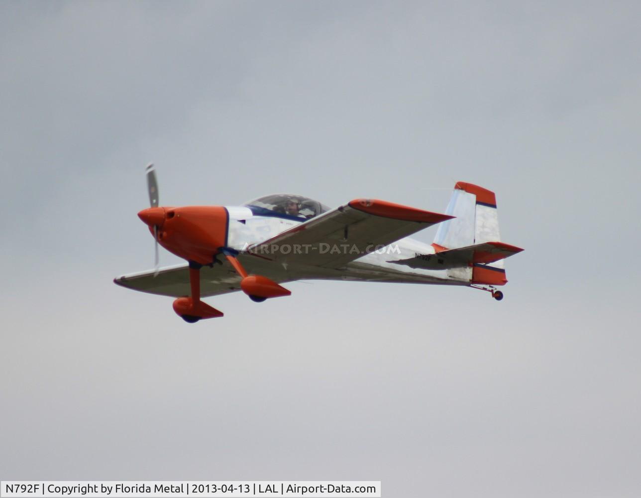 N792F, Vans RV-7 C/N 72037, Vans RV-7