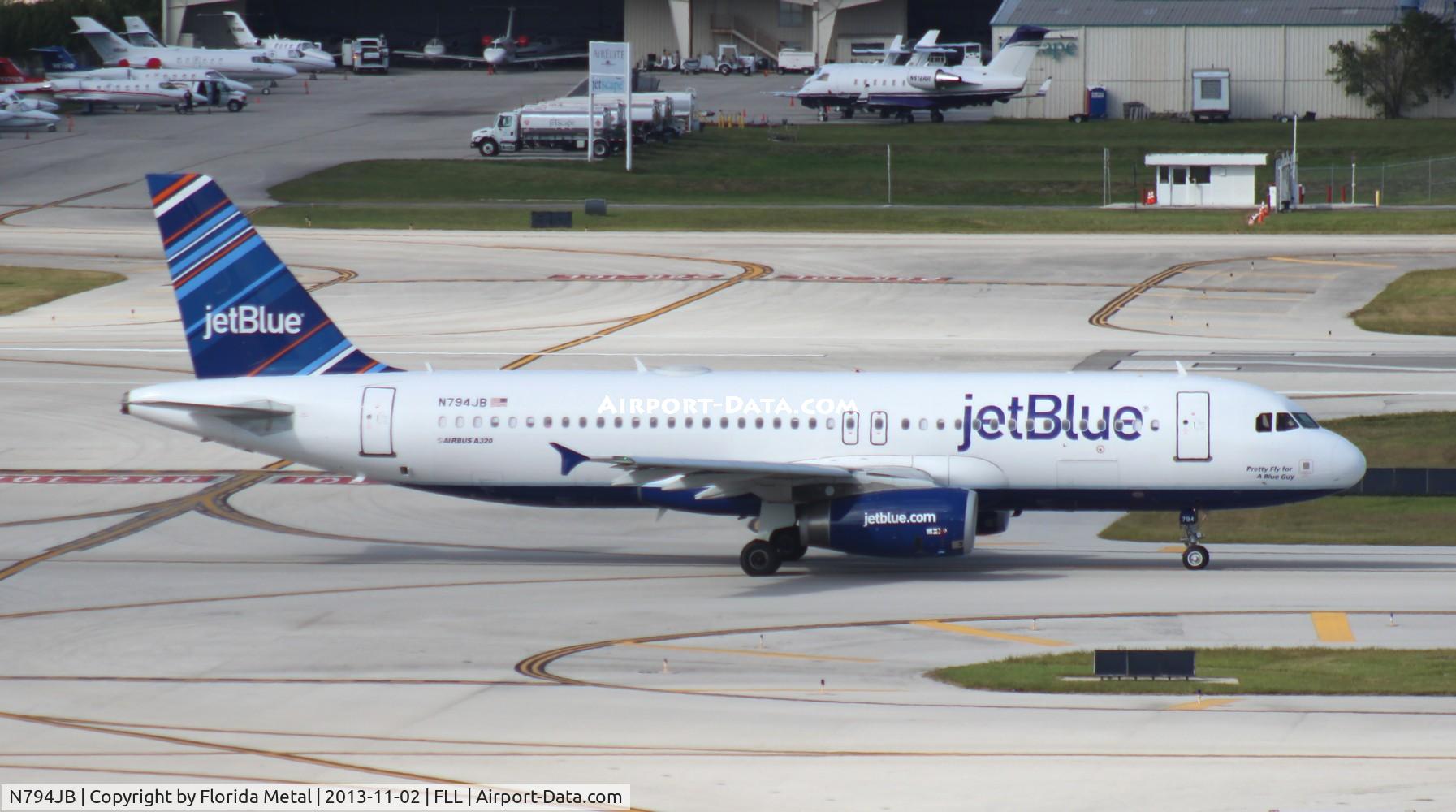 N794JB, 2011 Airbus A320-232 C/N 4904, Jet Blue