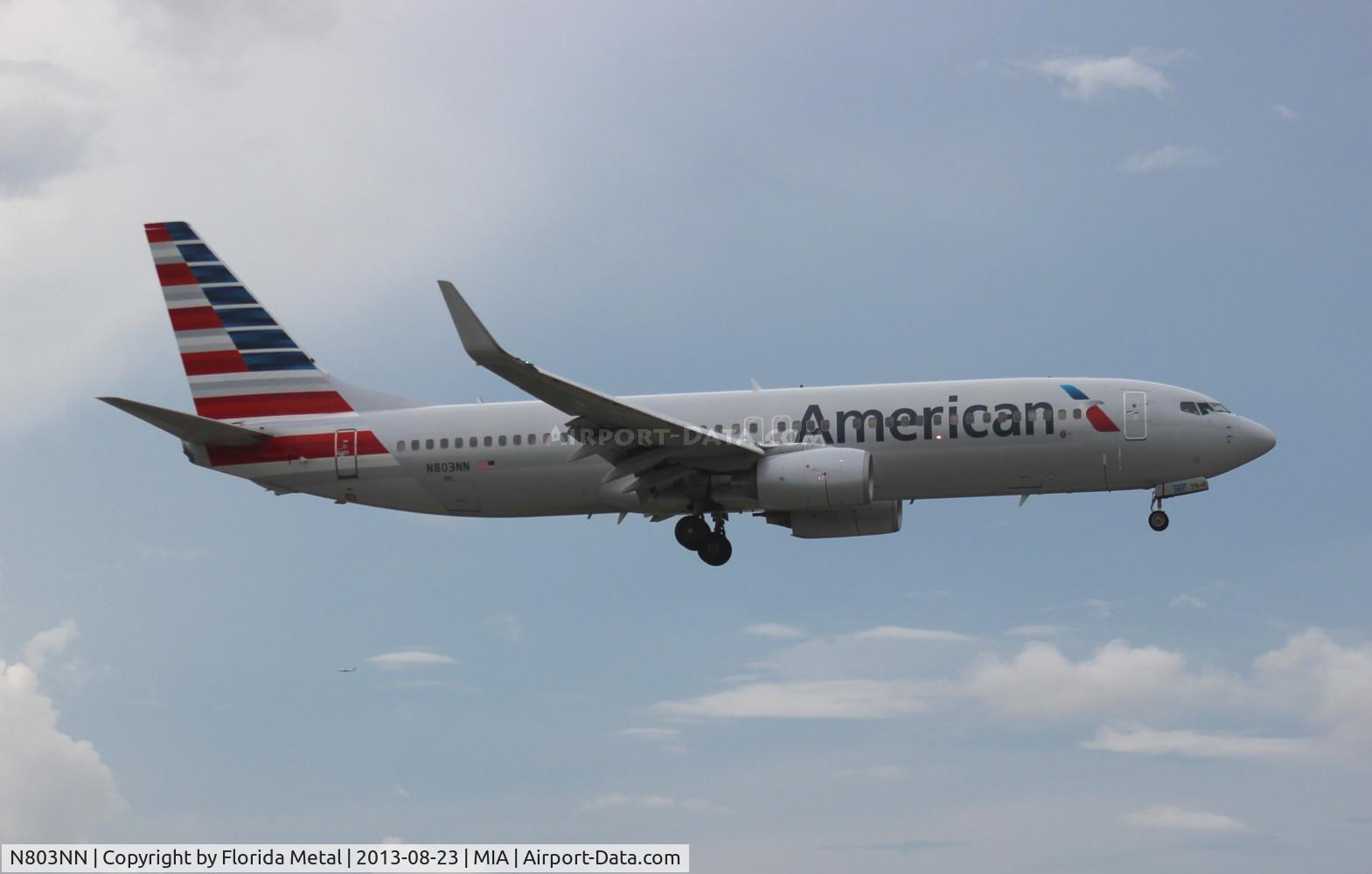 N803NN, 2009 Boeing 737-823 C/N 29566, American