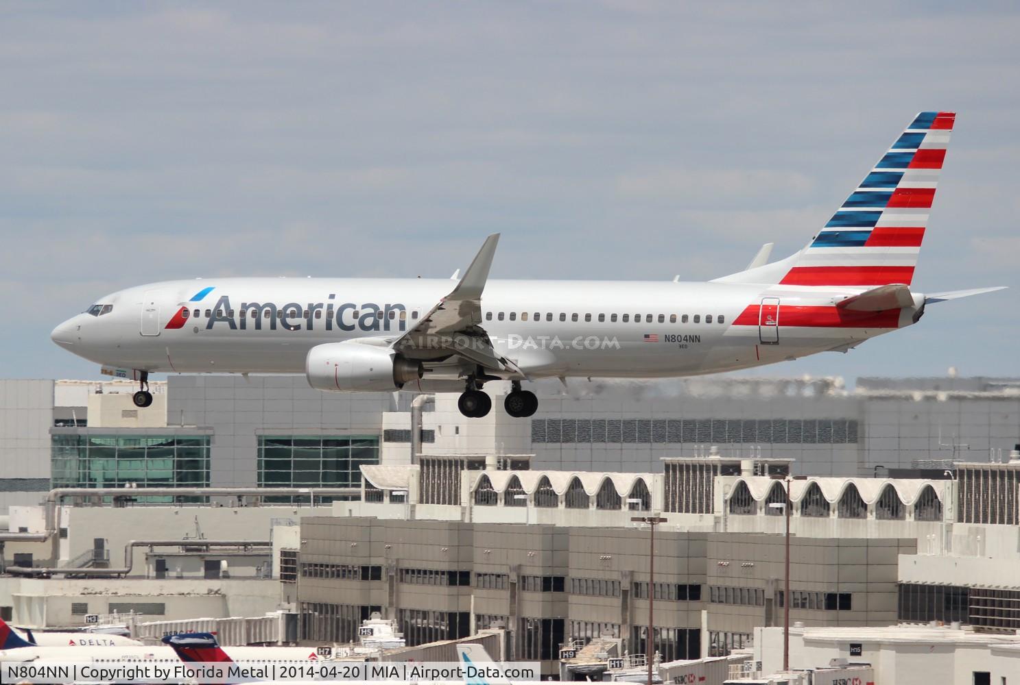 N804NN, 2009 Boeing 737-823 C/N 29567, American