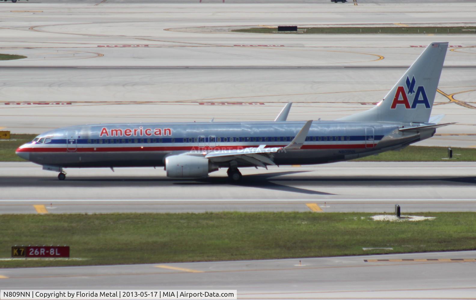 N809NN, 2009 Boeing 737-823 C/N 33519, American
