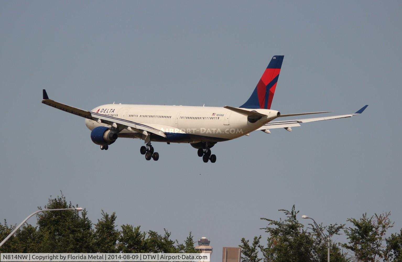 N814NW, 2006 Airbus A330-323 C/N 806, Delta