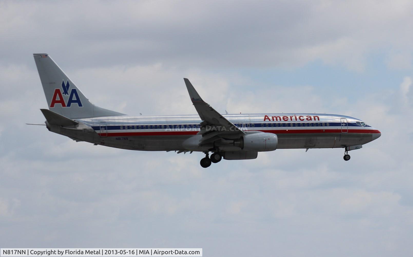N817NN, 2009 Boeing 737-823 C/N 29558, American