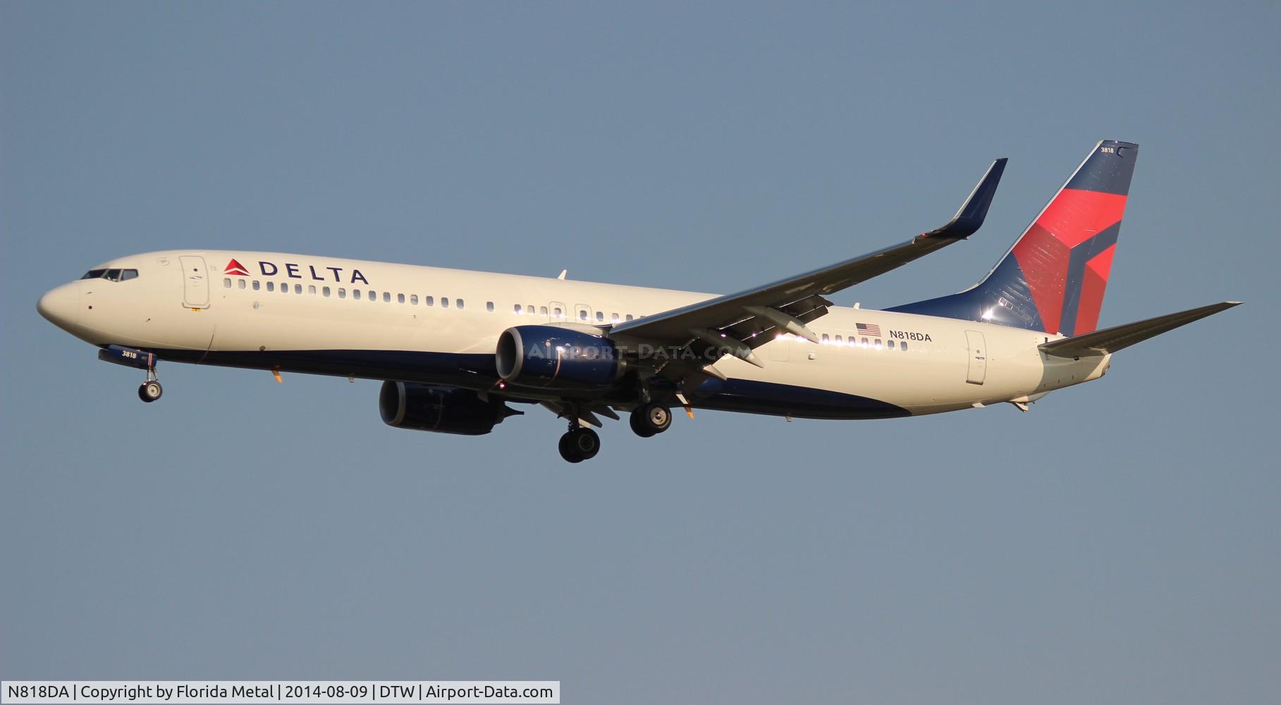 N818DA, 2014 Boeing 737-932/ER C/N 31928, Delta 737-900