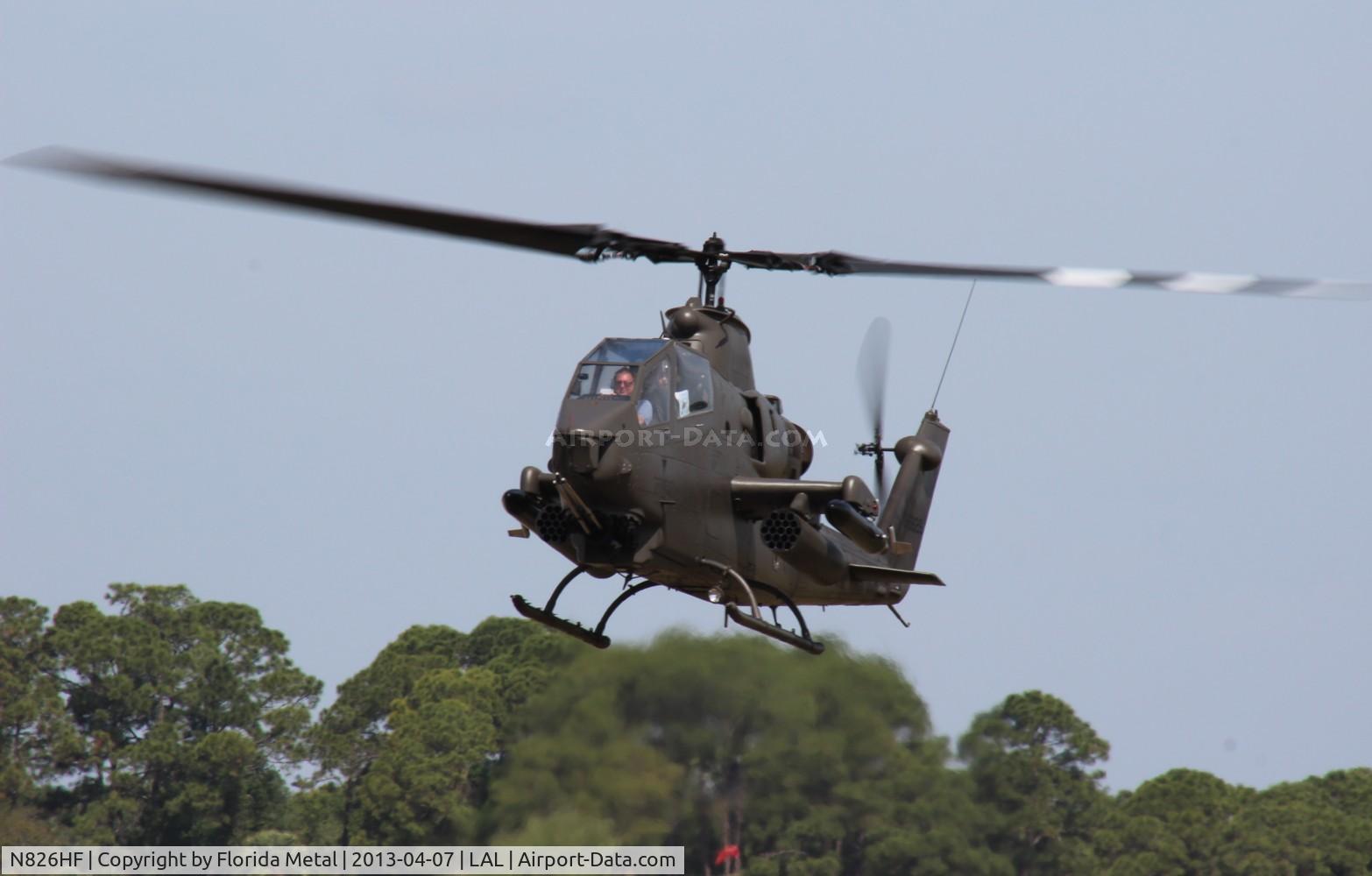N826HF, 1967 Bell AH-1F Cobra C/N 67-15826, AH-1F Cobra
