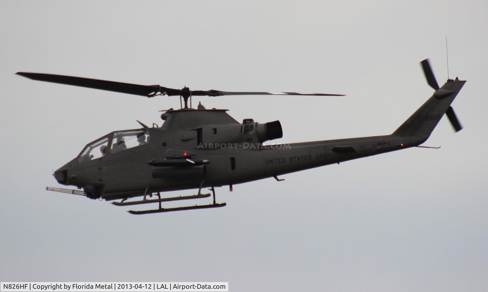 N826HF, 1967 Bell AH-1F Cobra C/N 67-15826, AH-1F Cobra