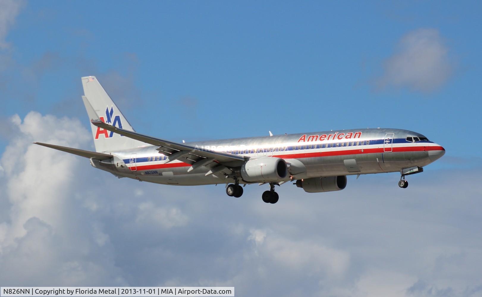 N826NN, 2010 Boeing 737-823 C/N 31089, American