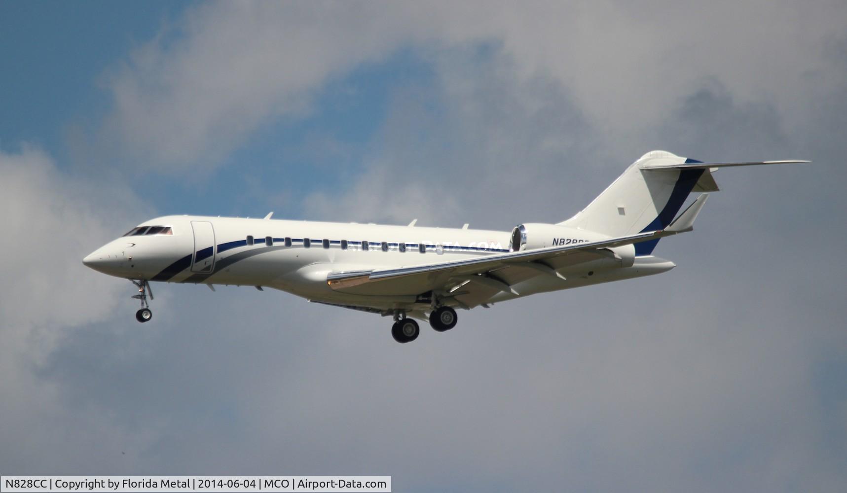 N828CC, 2006 Bombardier BD-700-1A11 Global Express 5000 C/N 9209, Global 5000