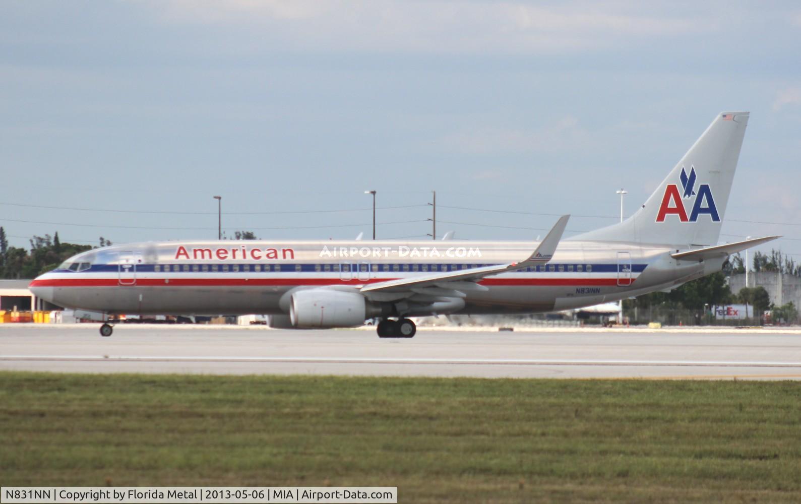 N831NN, 2010 Boeing 737-823 C/N 33211, American