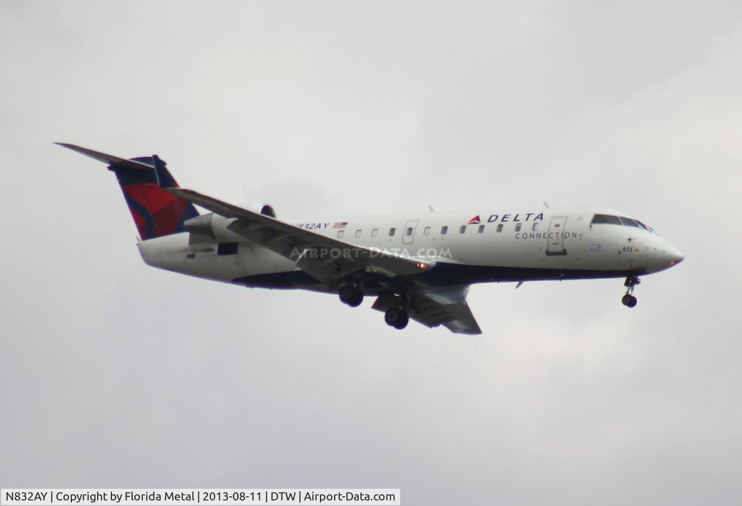 N832AY, 2005 Bombardier CRJ-200ER (CL-600-2B19) C/N 8032, Delta Connection