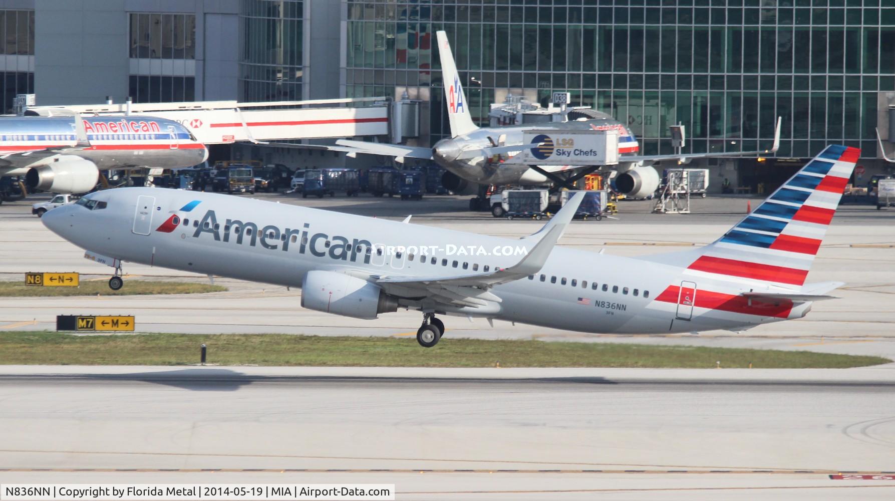 N836NN, 2010 Boeing 737-823 C/N 31095, American