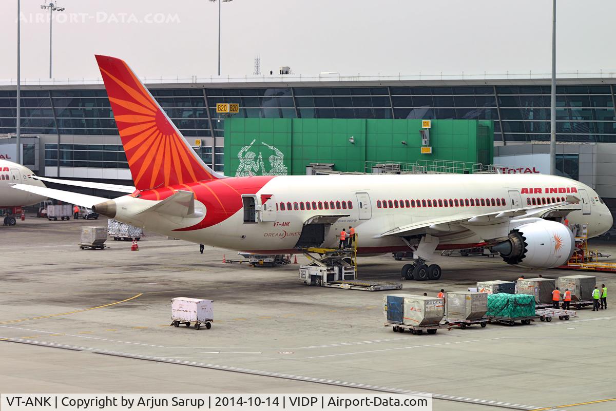 VT-ANK, 2012 Boeing 787-8 Dreamliner C/N 36282, Loading AI 142 bound for MAA at IGIA T-3.