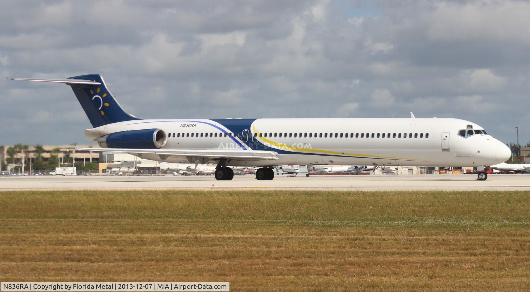 N836RA, 1990 McDonnell Douglas MD-83 (DC-9-83) C/N 53046, Falcon MD-83