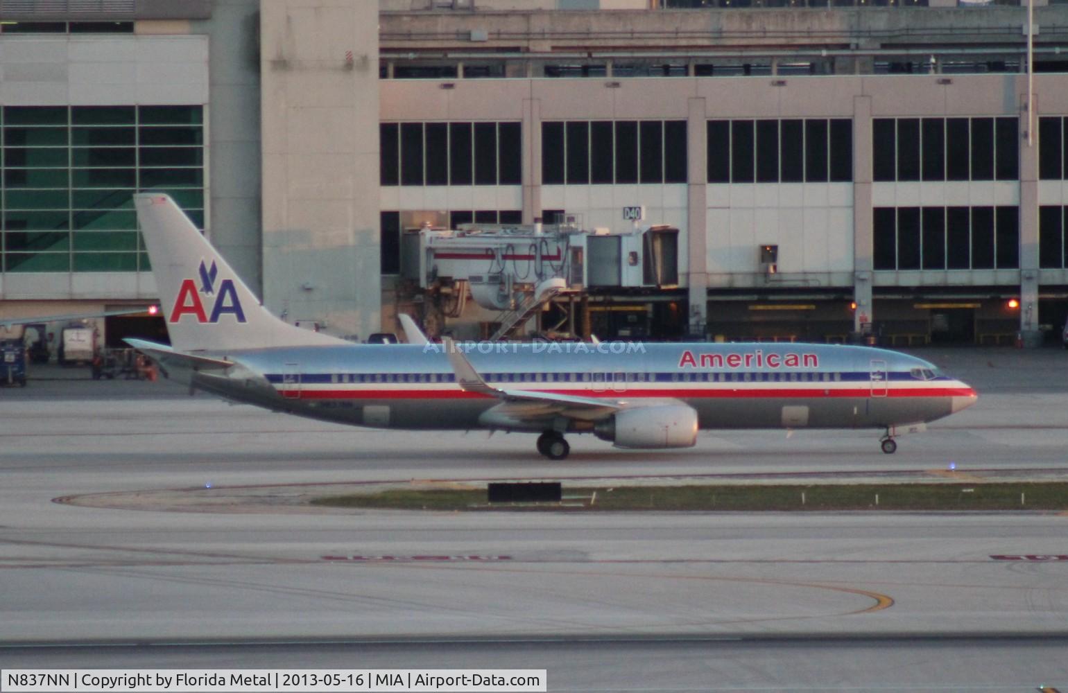 N837NN, 2010 Boeing 737-823 C/N 30908, American