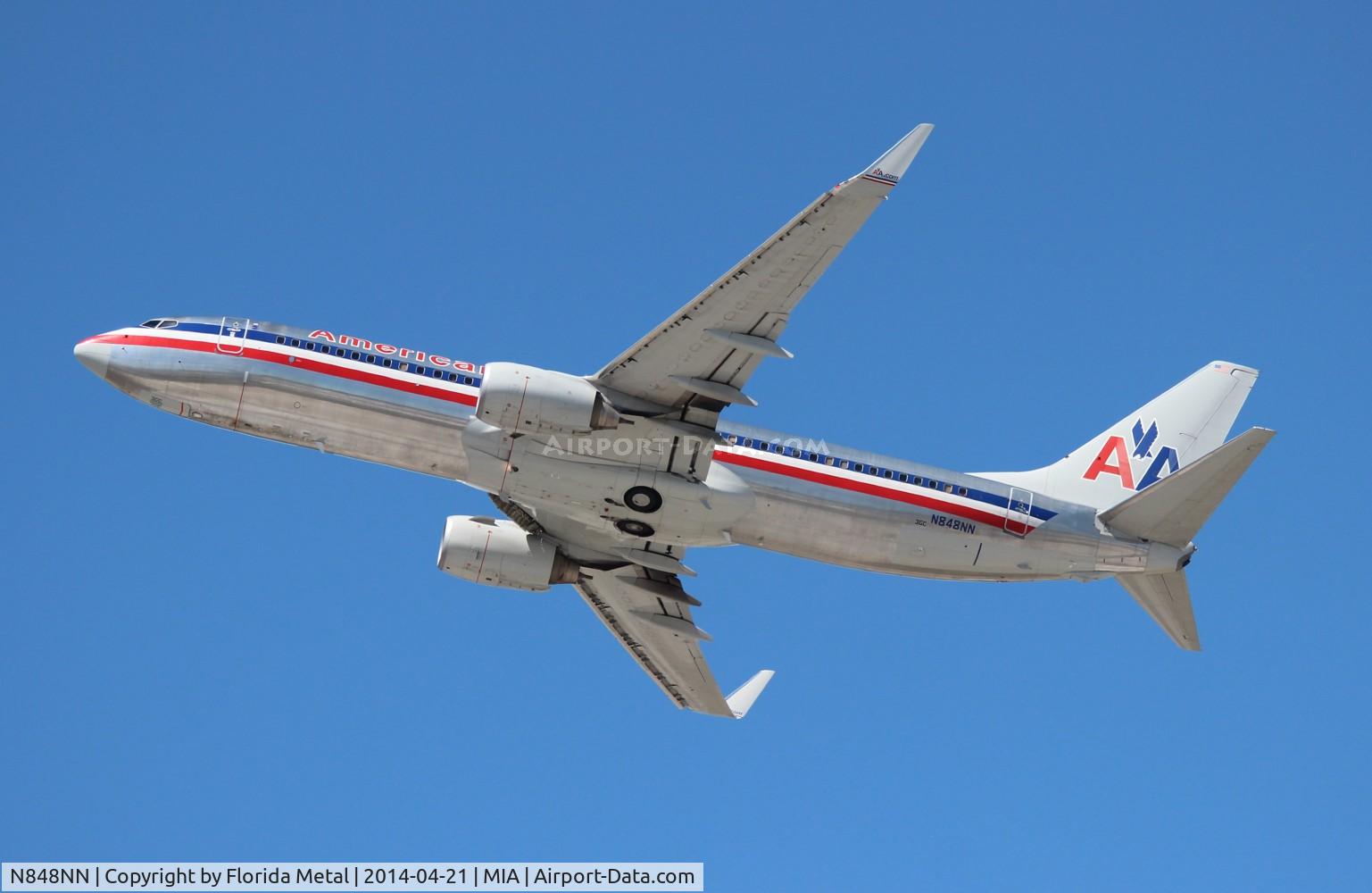 N848NN, 2010 Boeing 737-823 C/N 31103, American
