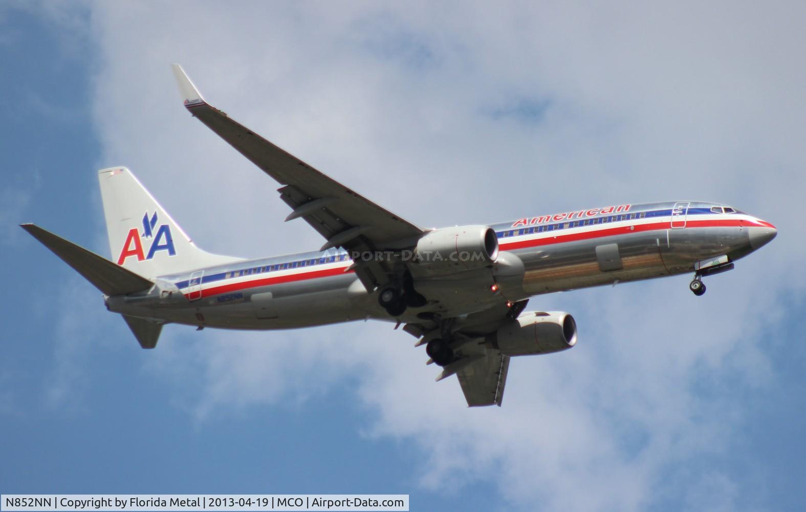 N852NN, 2010 Boeing 737-823 C/N 40581, American