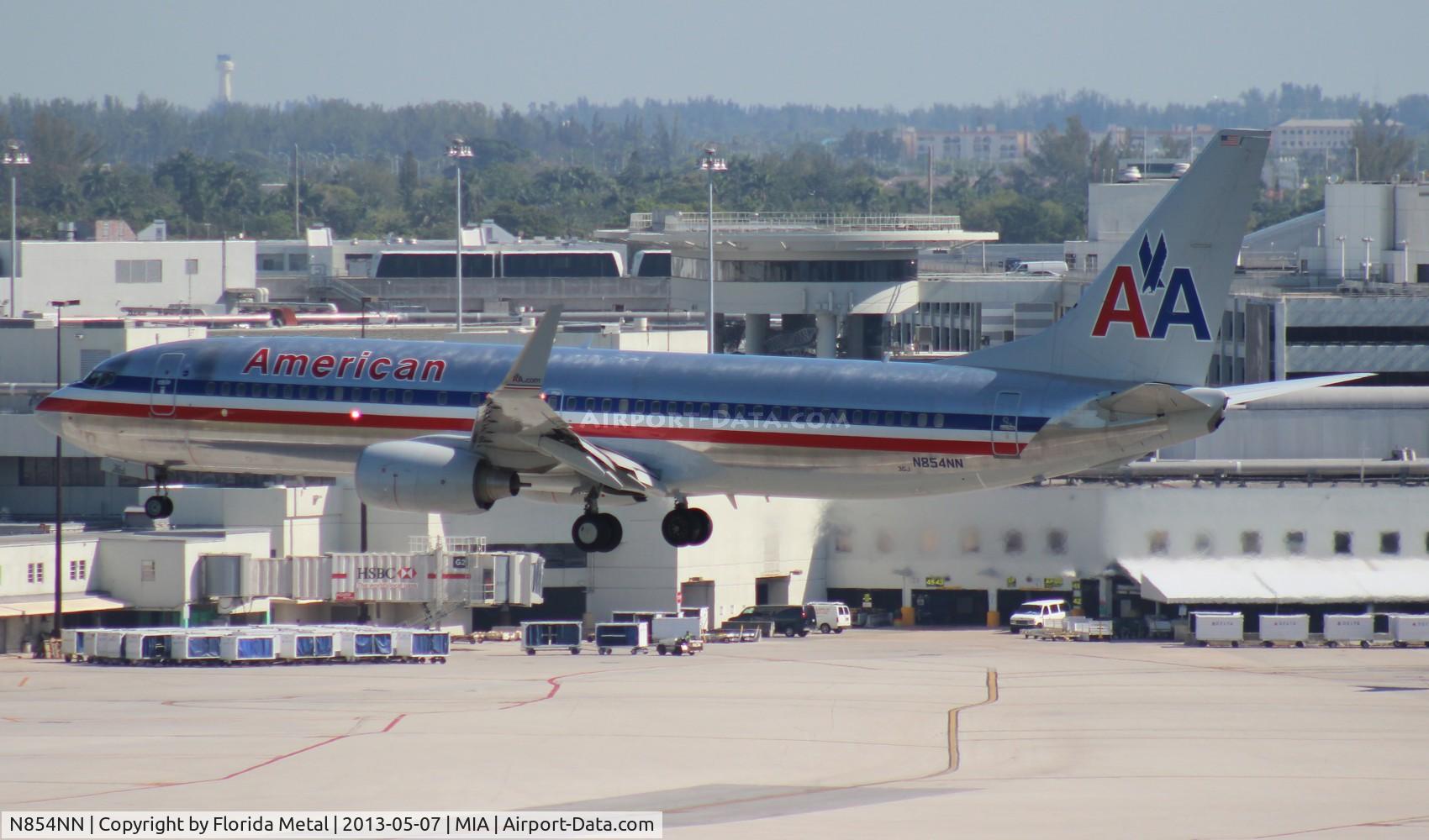 N854NN, 2010 Boeing 737-823 C/N 33214, American