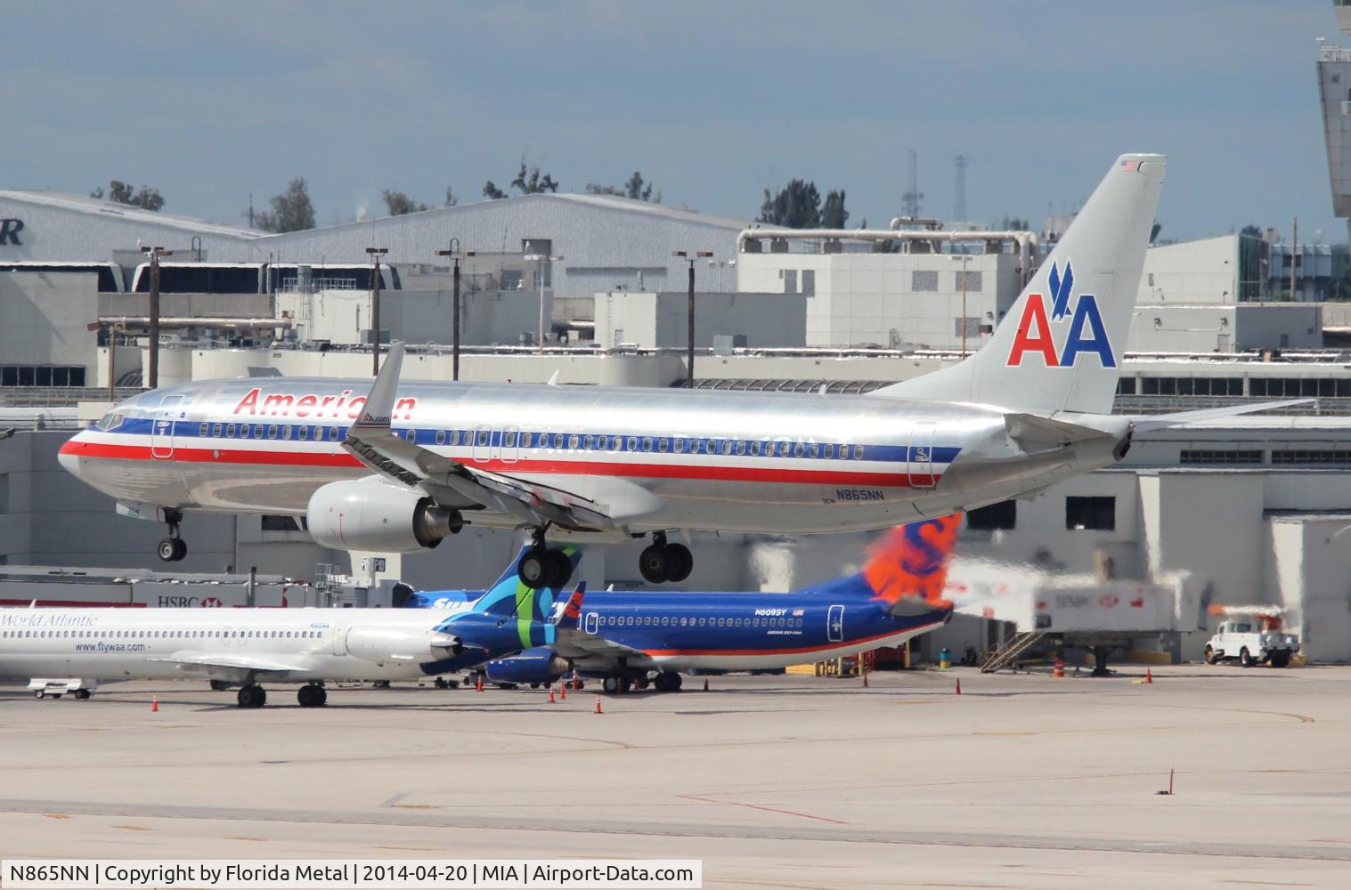 N865NN, 2010 Boeing 737-823 C/N 29554, American