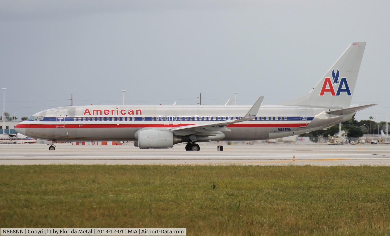 N868NN, 2011 Boeing 737-823 C/N 40763, American