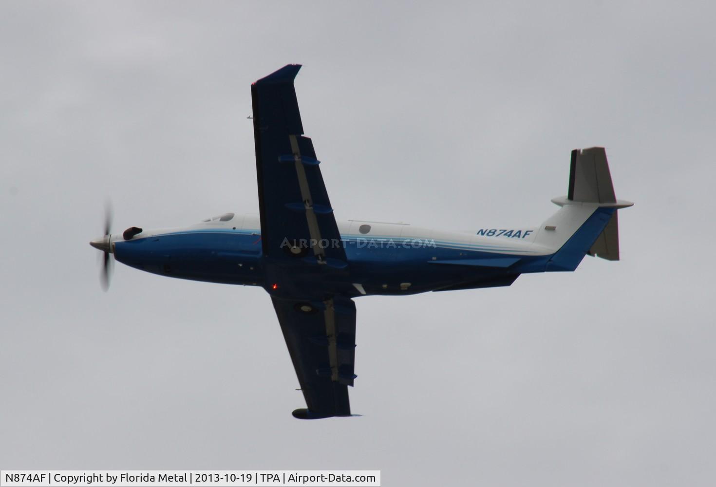 N874AF, 2008 Pilatus PC-12/47 C/N 874, PC-12
