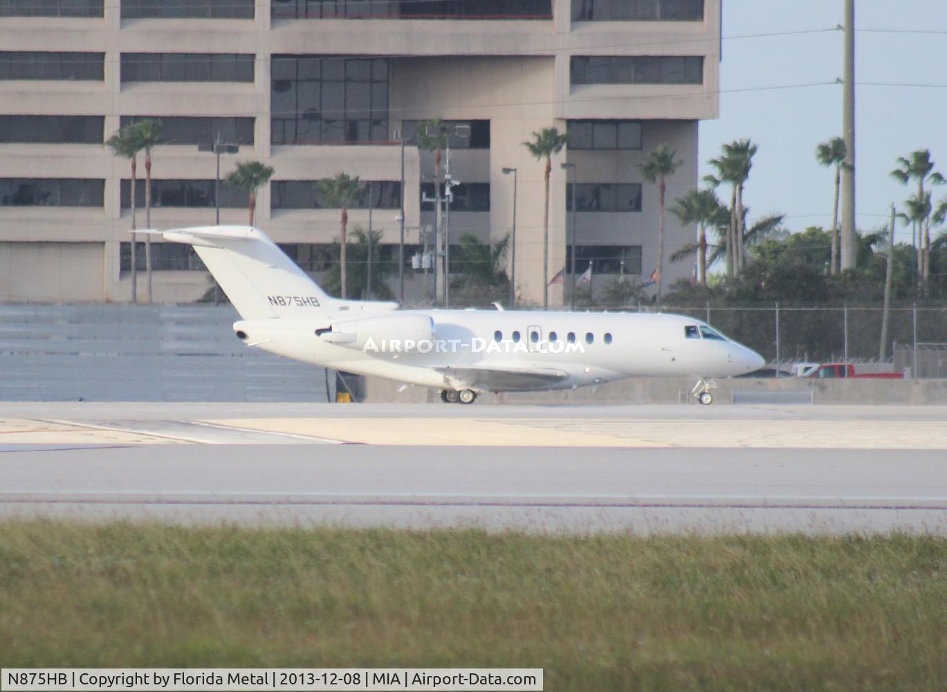 N875HB, 2012 Hawker Beechcraft 4000 C/N RC-75, Hawker 4000