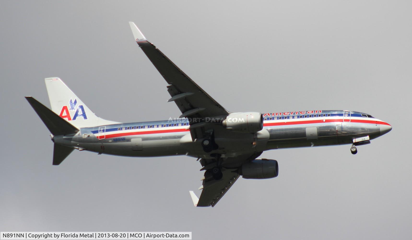 N891NN, 2012 Boeing 737-823 C/N 33315, American